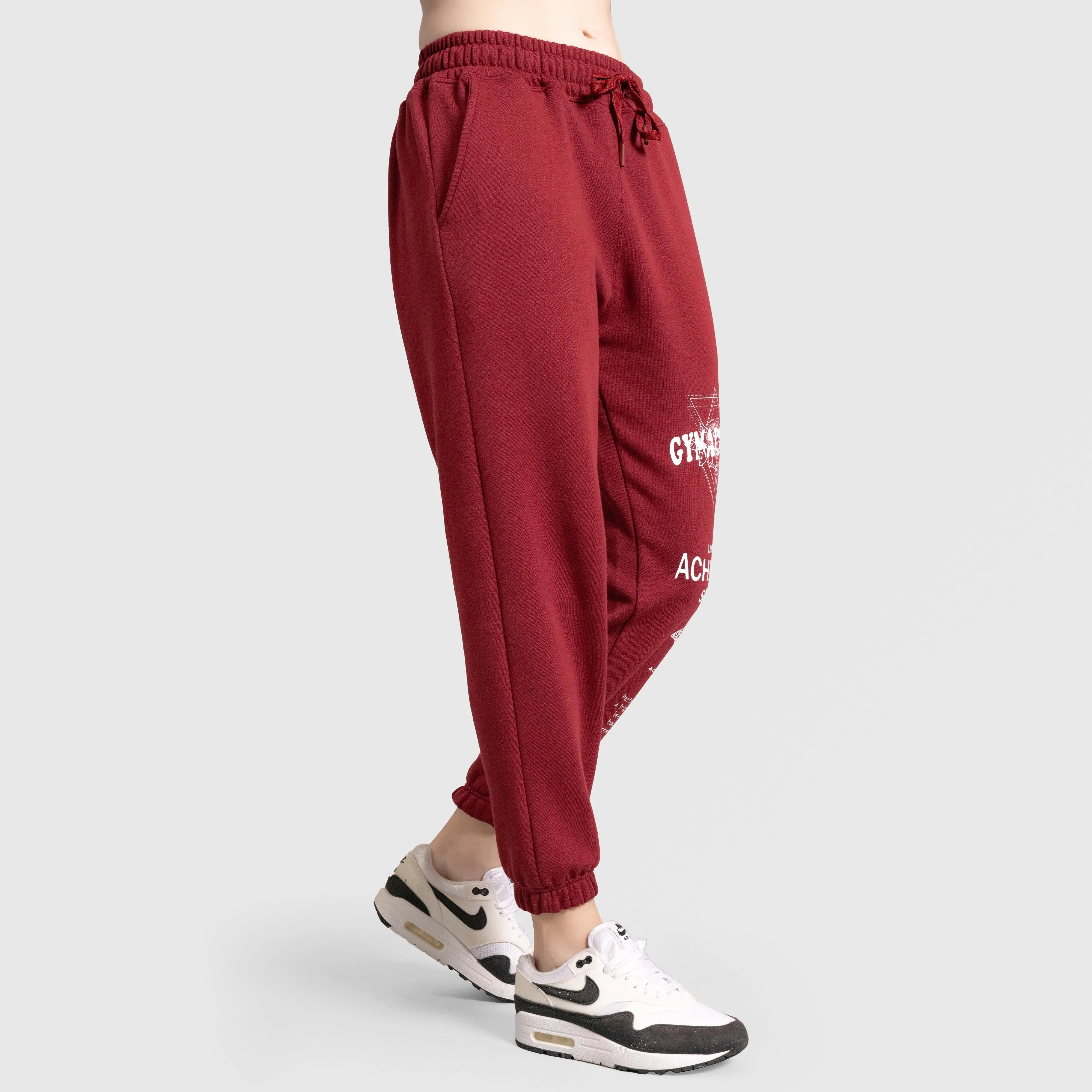 Achievers Joggers (Burgundy)