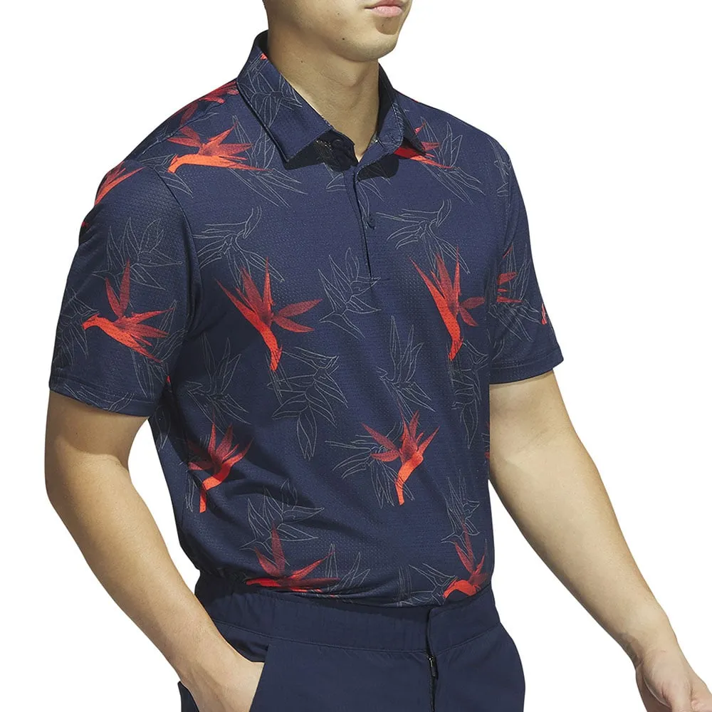 adidas Oasis Mesh Polo Shirt - Collegiate Navy