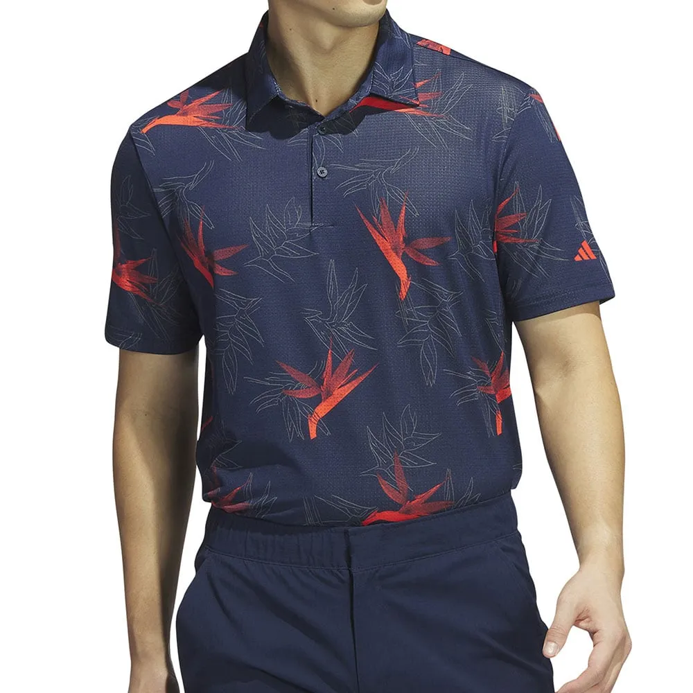 adidas Oasis Mesh Polo Shirt - Collegiate Navy