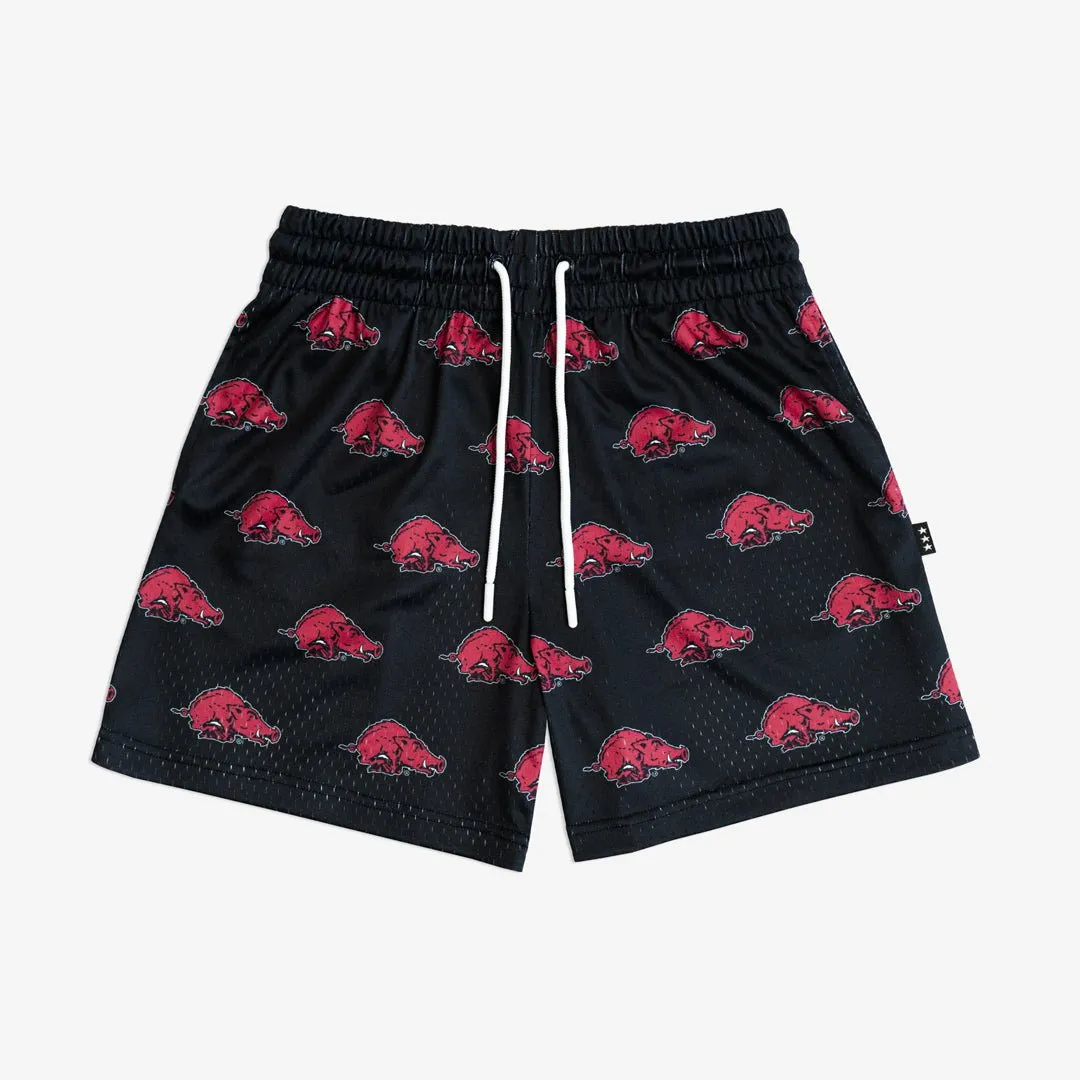 Arkansas All-Over Logo Shorts