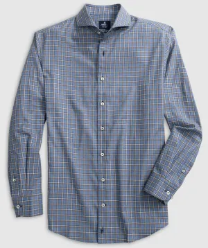 Blaine Top Shelf Button Up Shirt in Laguna Blue by Johnnie-O