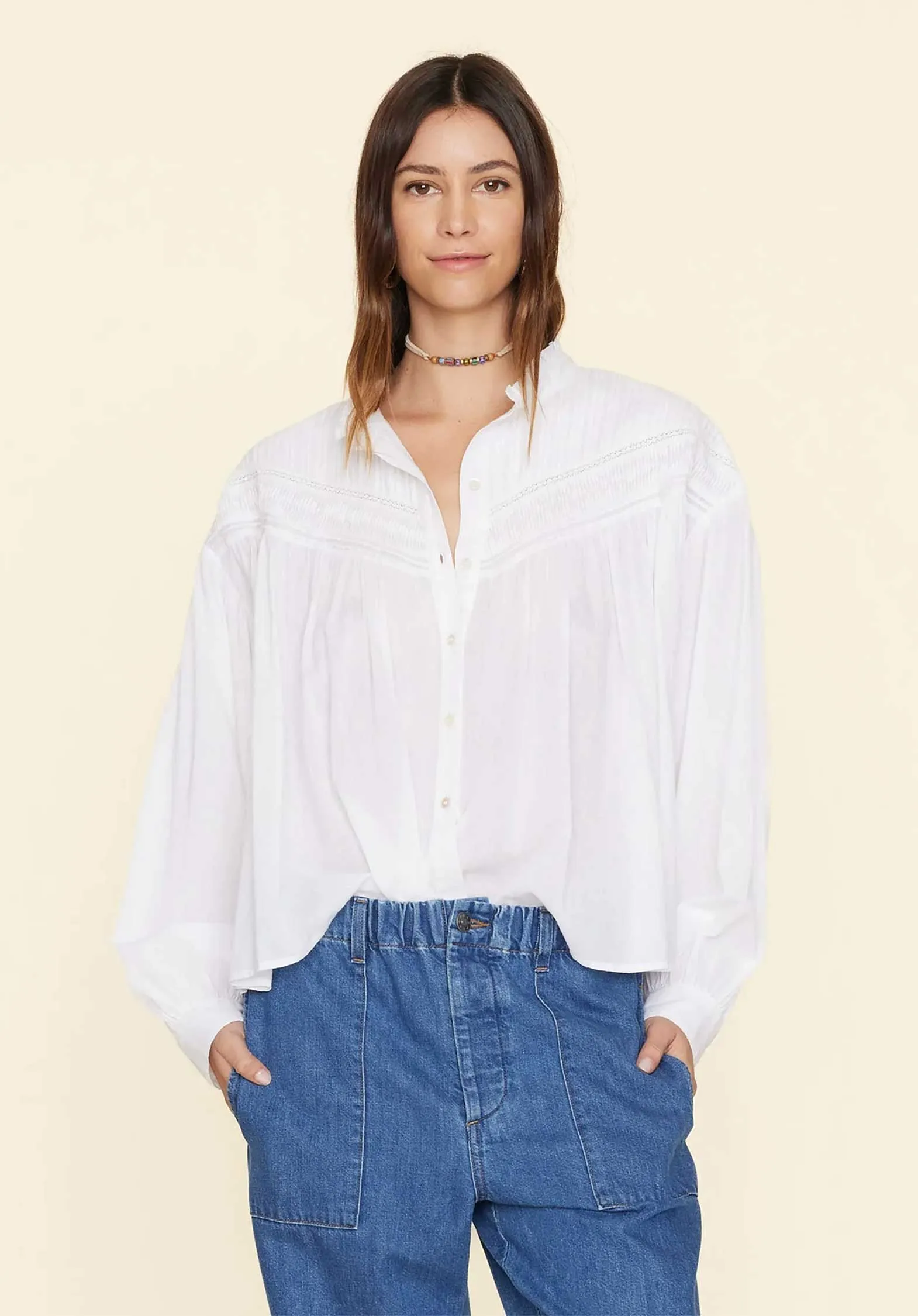 Blouse X5cfc004 Clara Shirt White