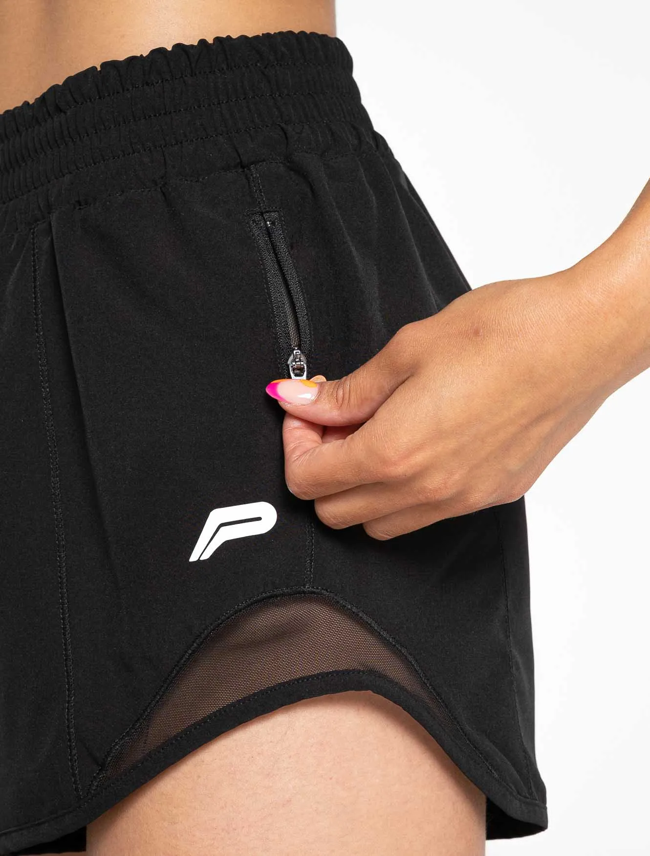 Breeze Run Shorts - Black