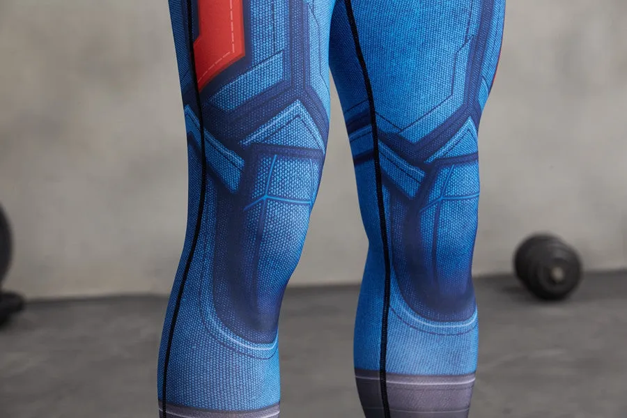 CAPTAIN AMERICA Compression Leggings/Pants for Men