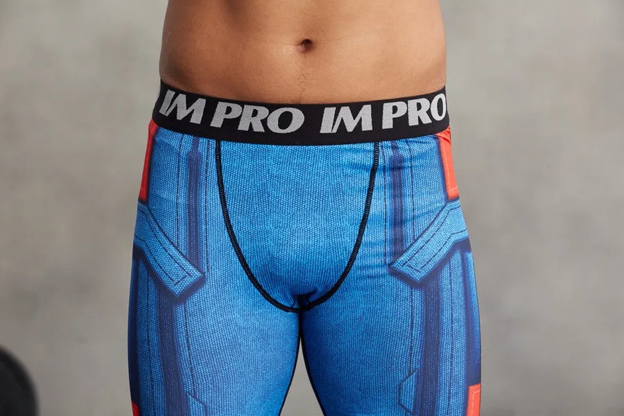 CAPTAIN AMERICA Compression Leggings/Pants for Men