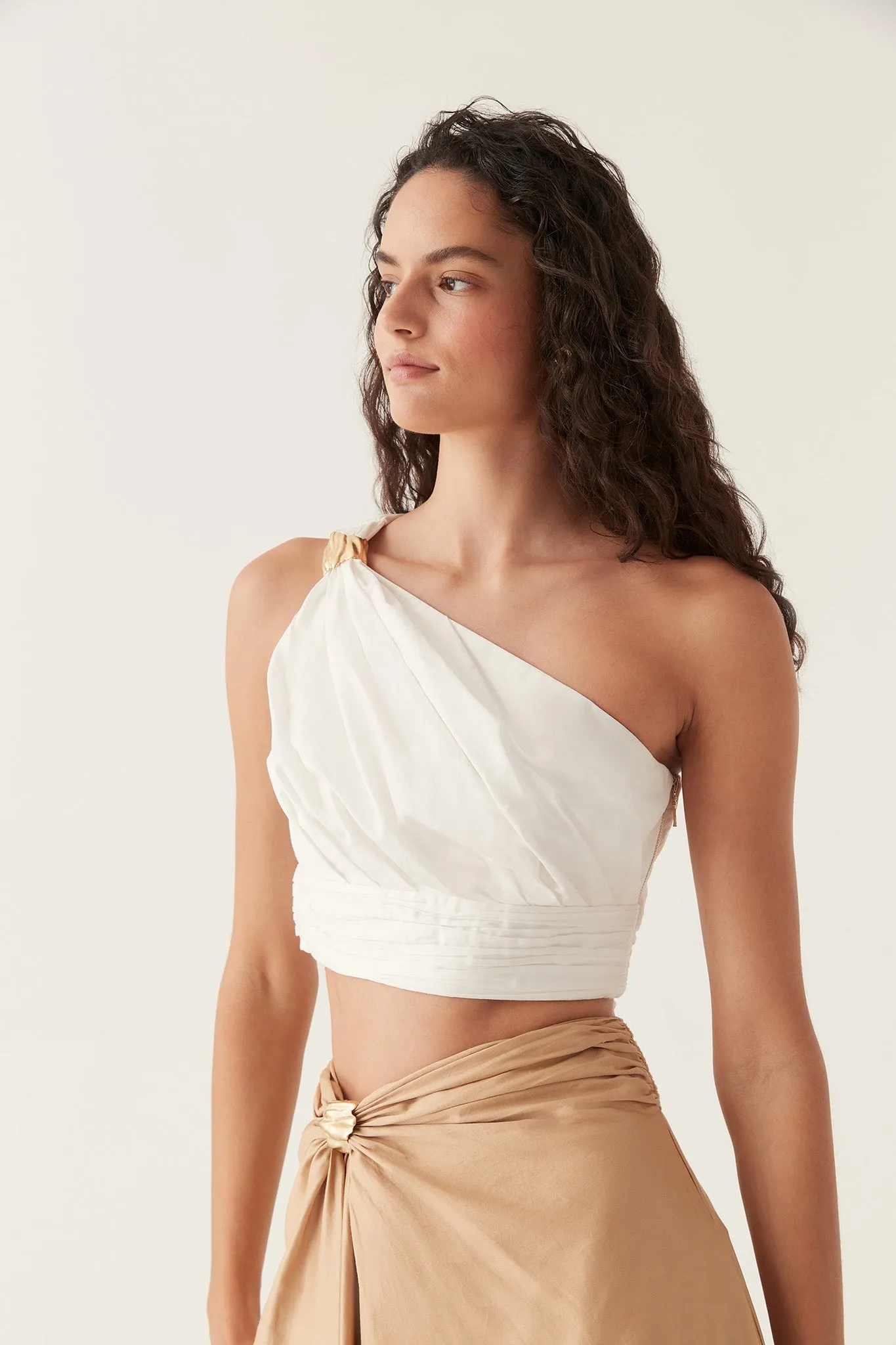 Clarity One Shoulder Top