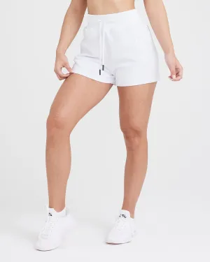 Classic Lounge Lightweight Shorts | White