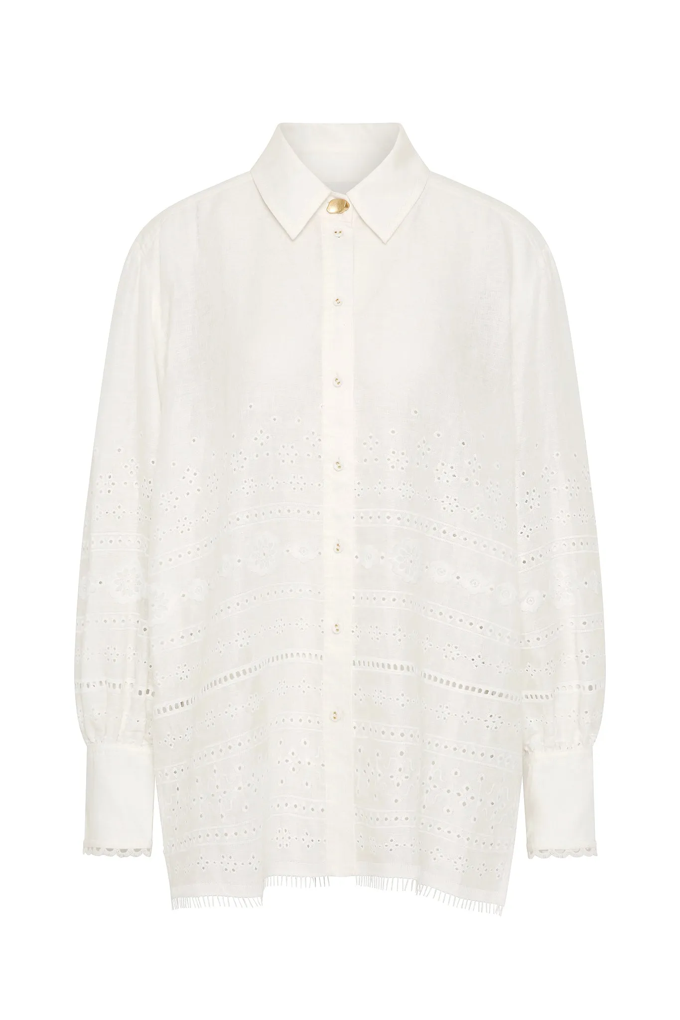 Cloud Embroidered Shirt