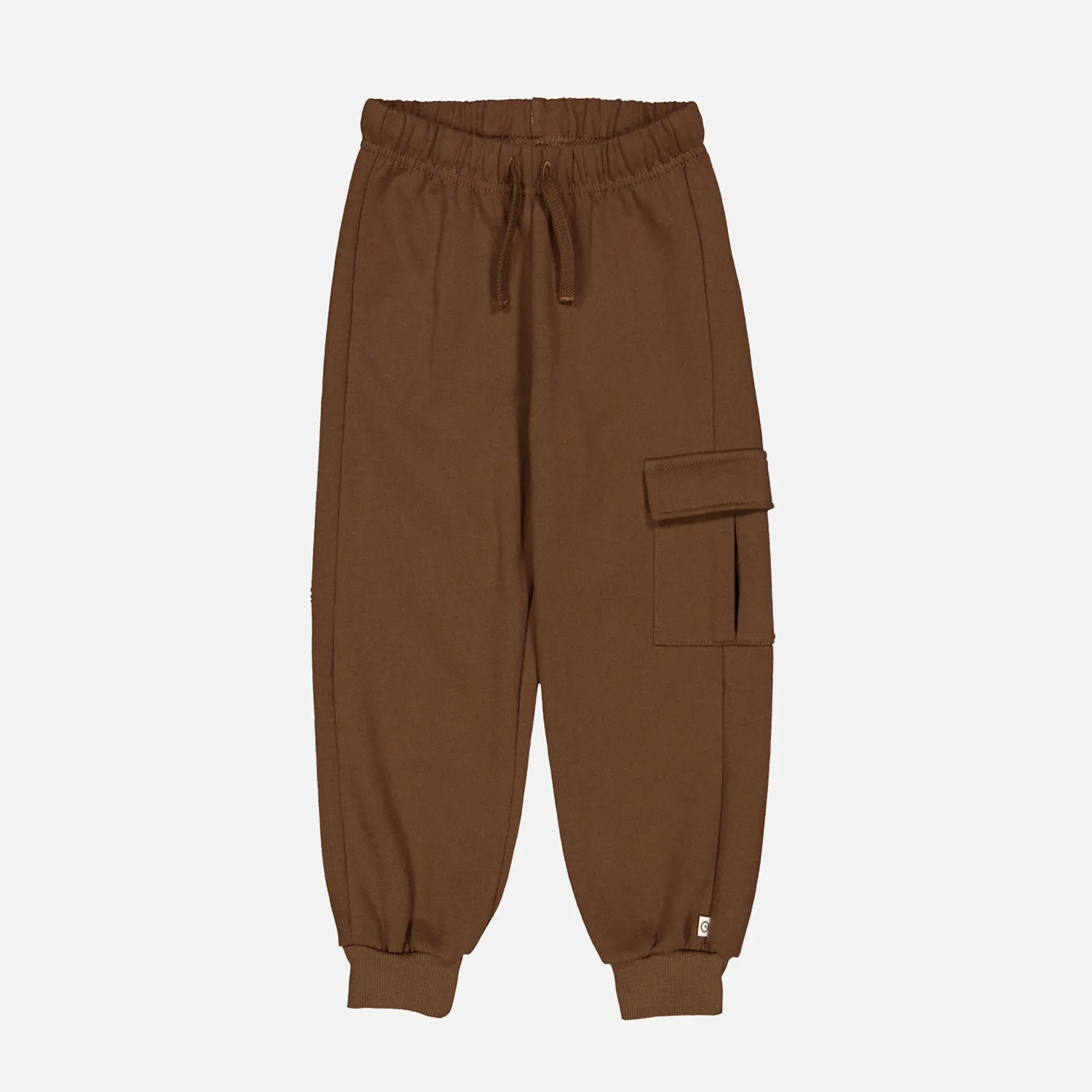 Cotton Pocket Sweatpants - Bark