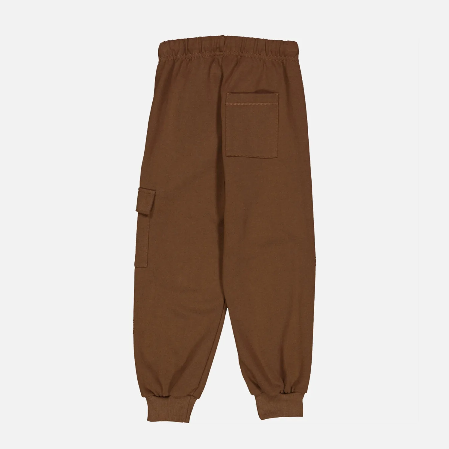 Cotton Pocket Sweatpants - Bark