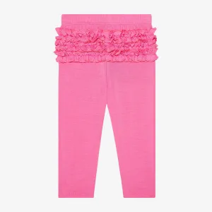 Cruisin' Pink Ruffled Bum Leggings