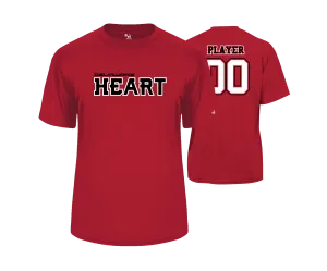 Delaware Heart SS Performance Tees