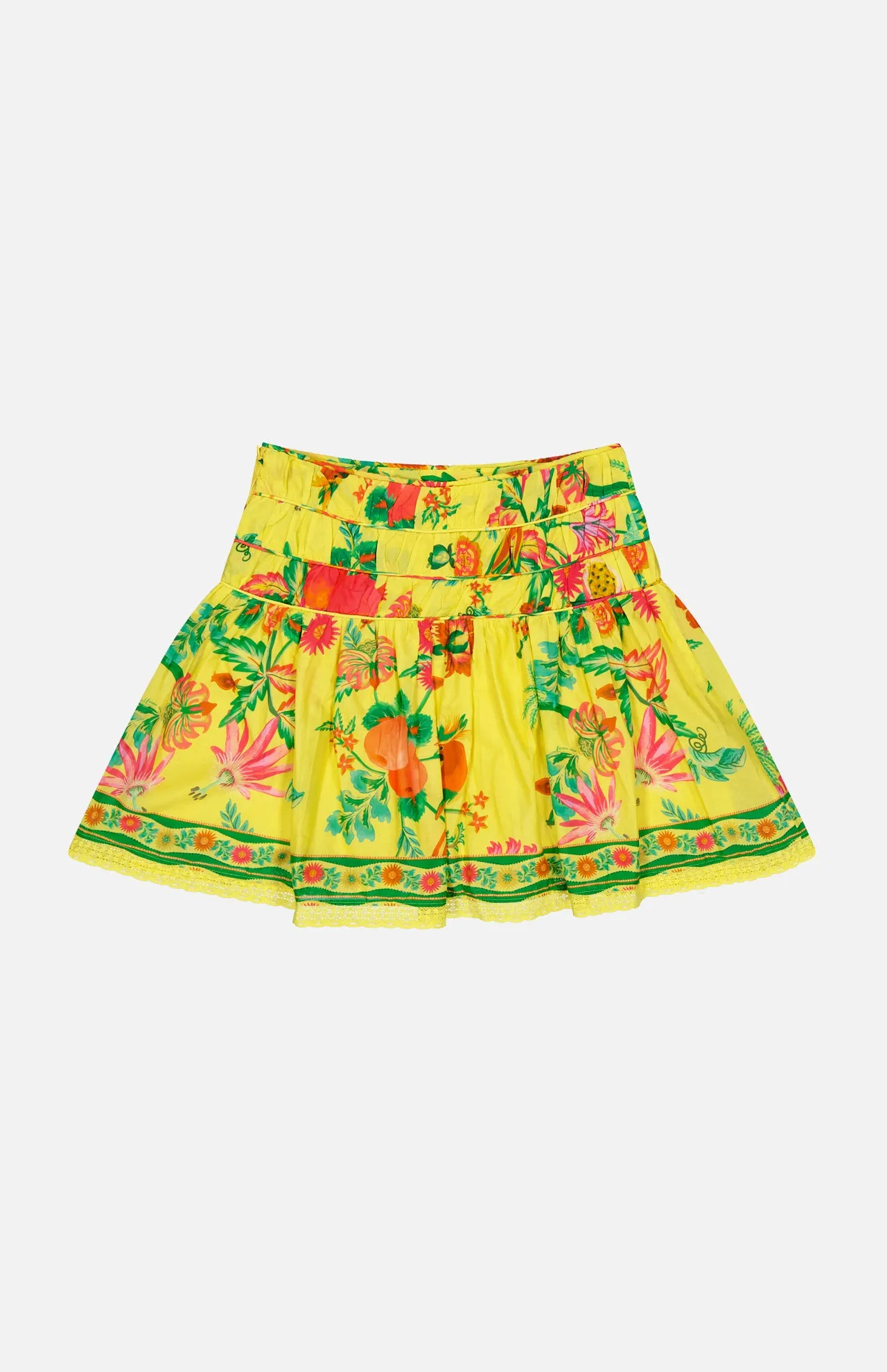 Delicate Fruit Garden Mini Skirt