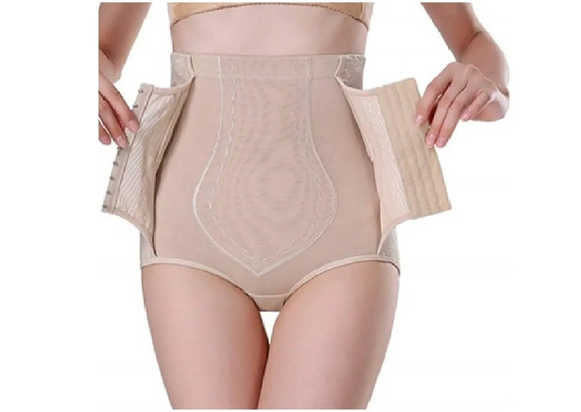 Double Layer Corset Shaper Girdle Panties