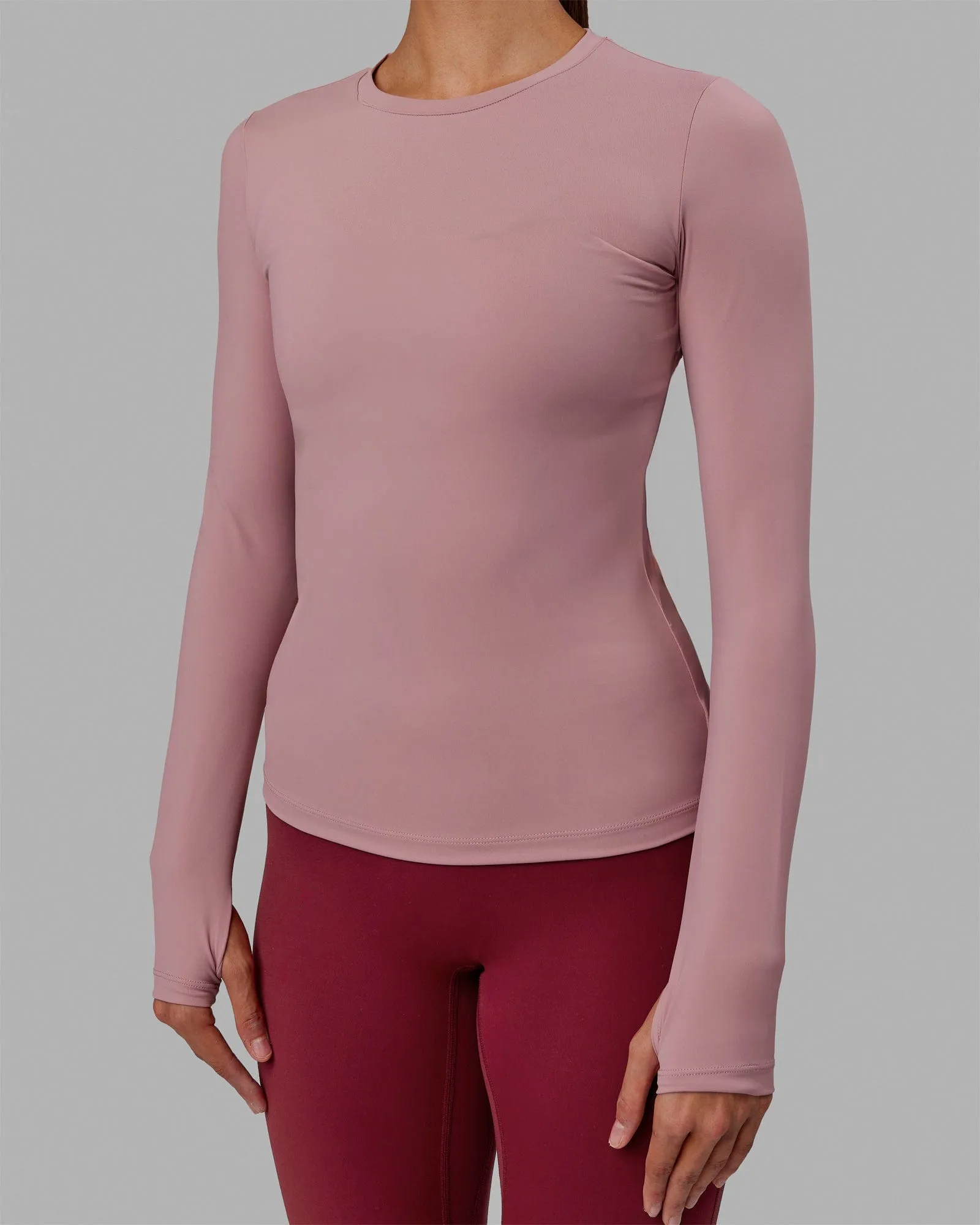 Endure Performance LS Top - Cosmetic Pink