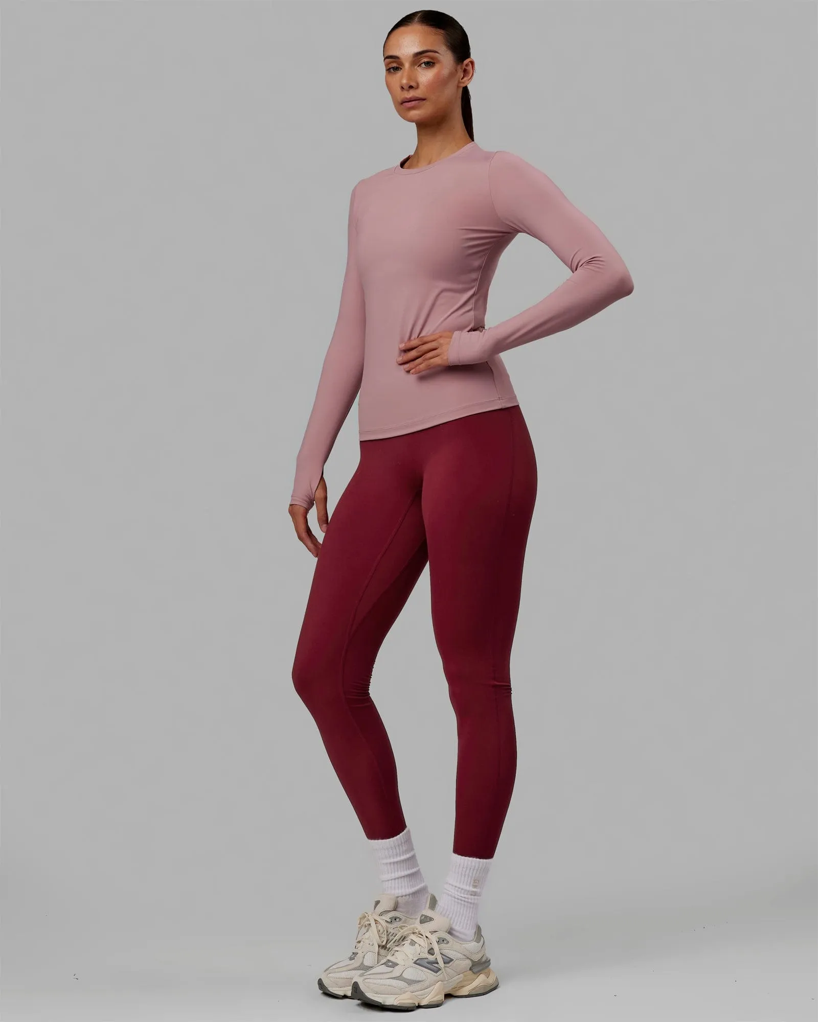 Endure Performance LS Top - Cosmetic Pink