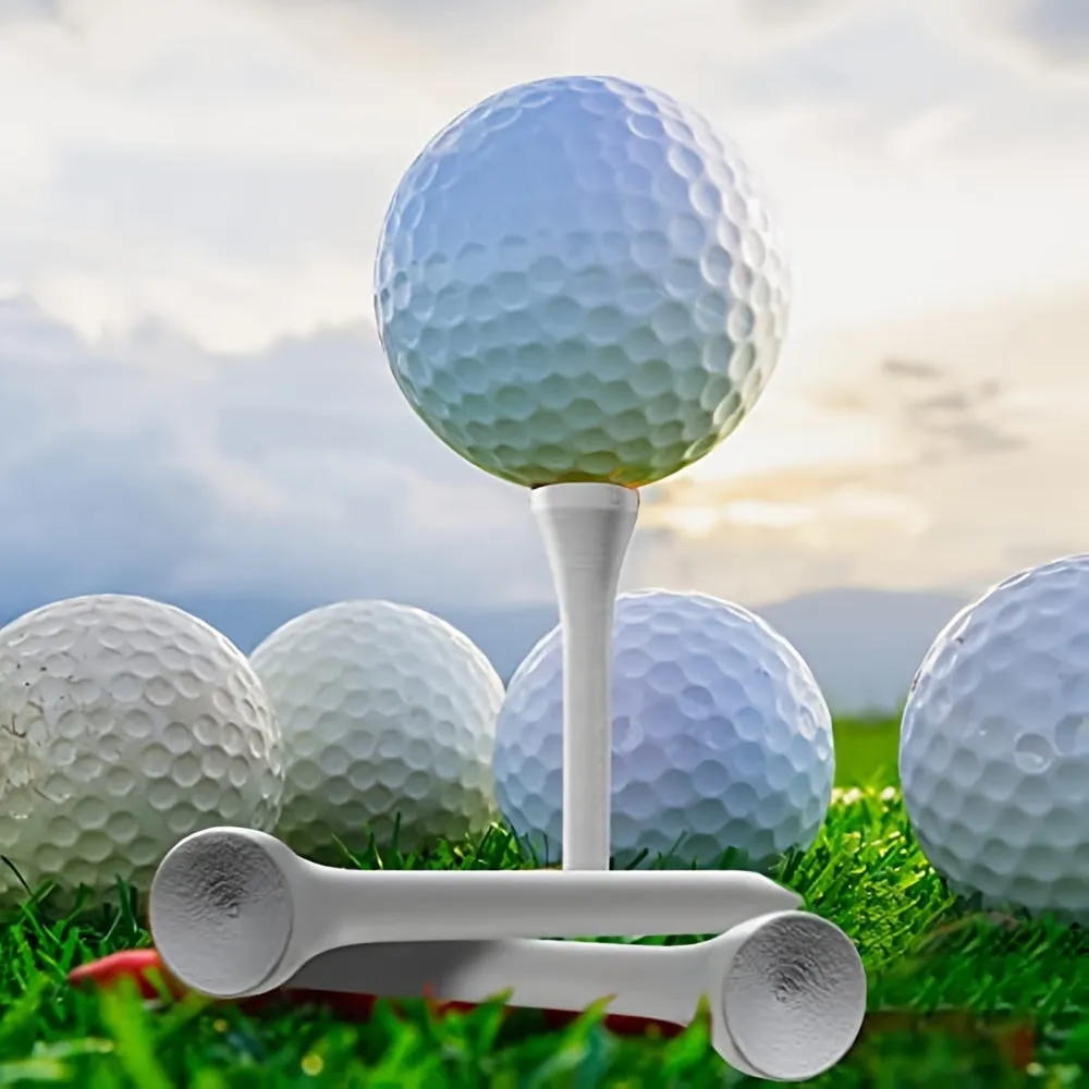 Enhance Your Golf Game with Premium White Wooden Tees