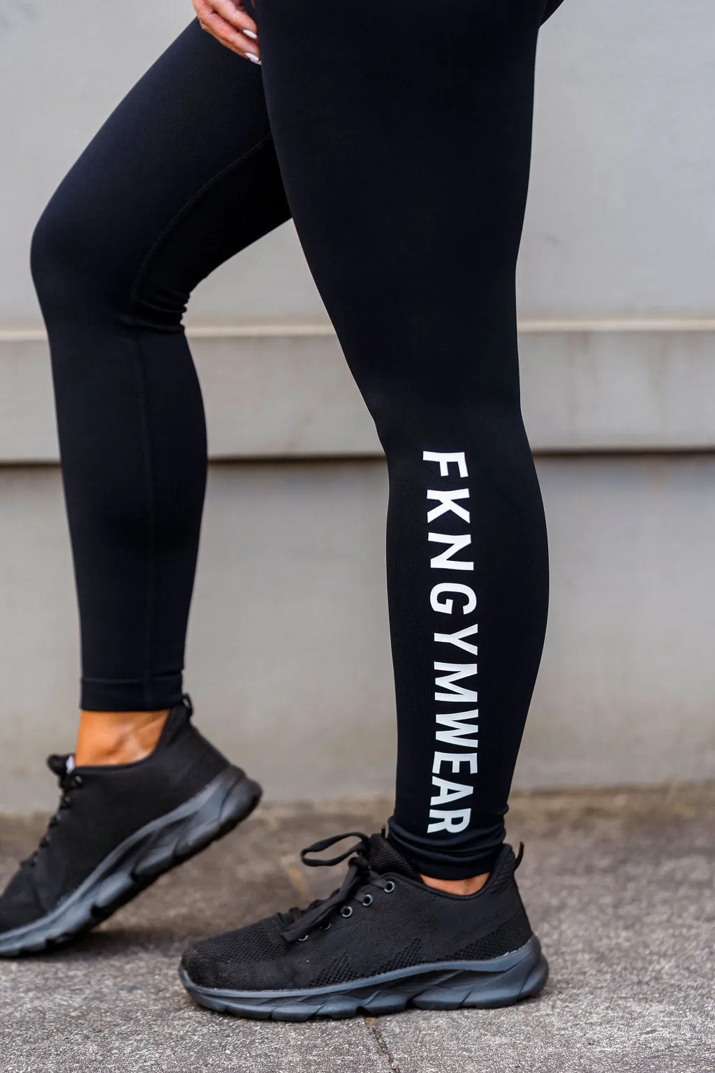 Flex Classic | Women's Seamless Scrunch Bum Leggings | Black