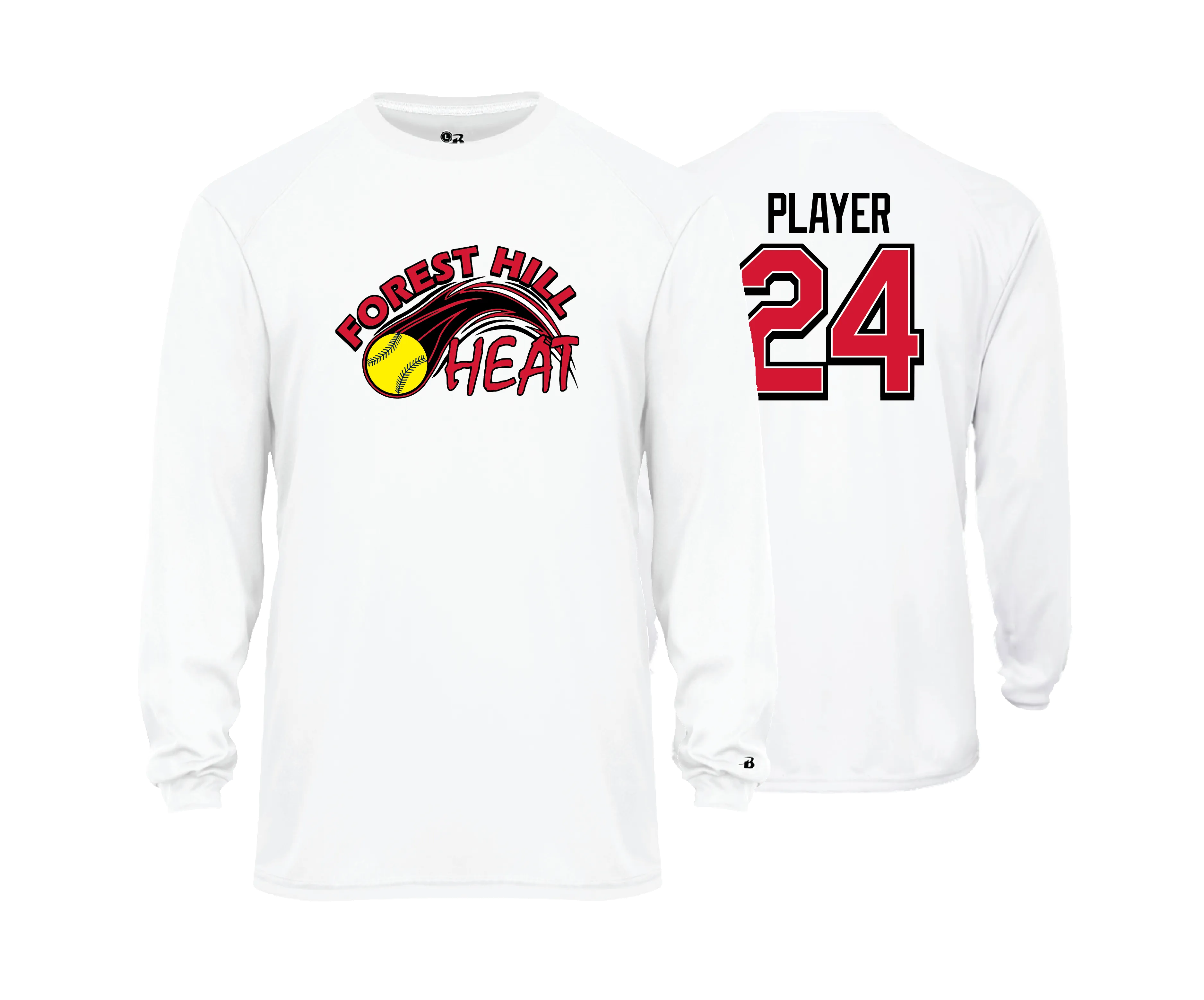 Forest Hill Heat Long and Short Performance Tees