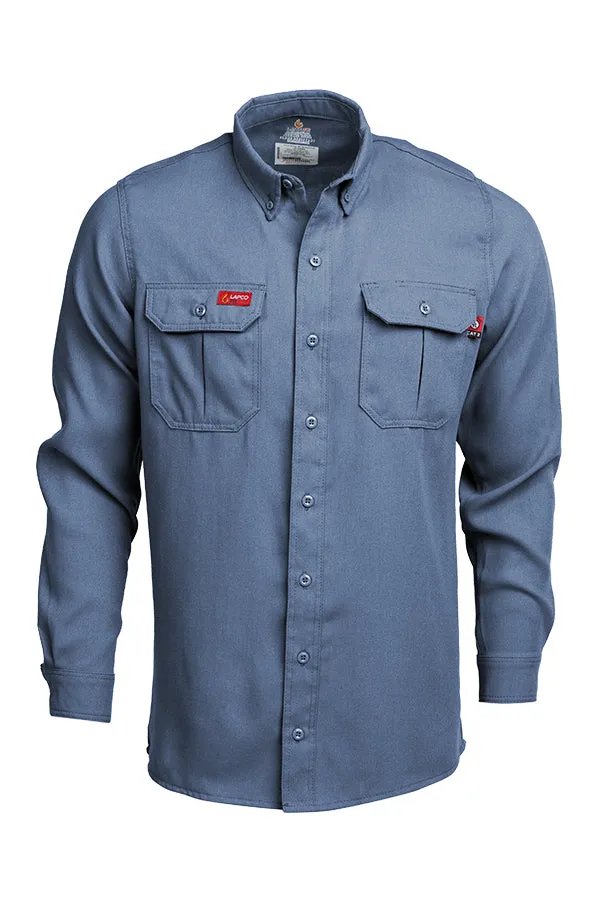 FR Modern Uniform Shirt | 5oz. Tecasafe® One Inherent | Medium Blue