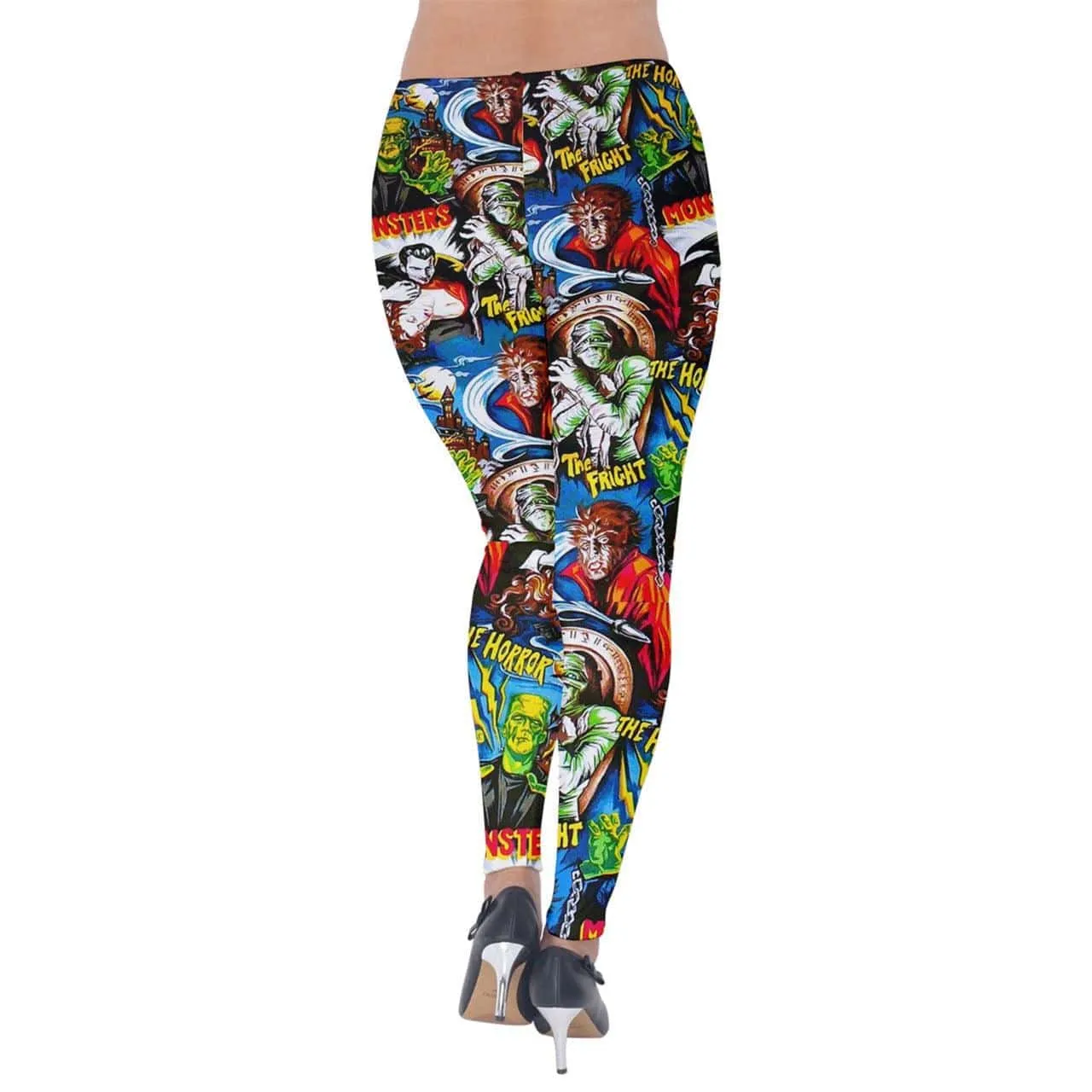 Hollywood Monsters Velvet Leggings