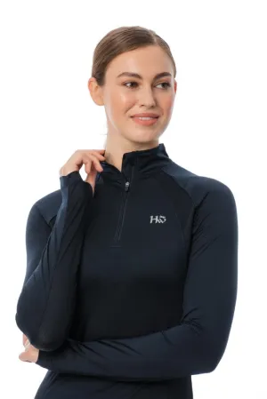 Horseware Ireland Aveen Half Zip Technical Long Sleeve Top