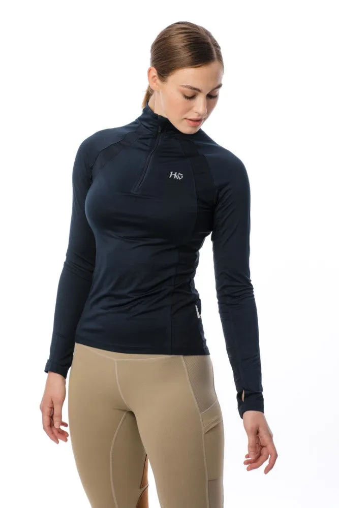 Horseware Ireland Aveen Half Zip Technical Long Sleeve Top