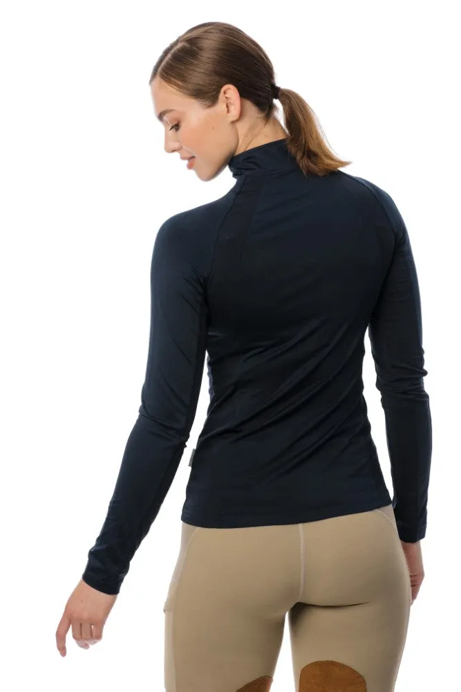 Horseware Ireland Aveen Half Zip Technical Long Sleeve Top