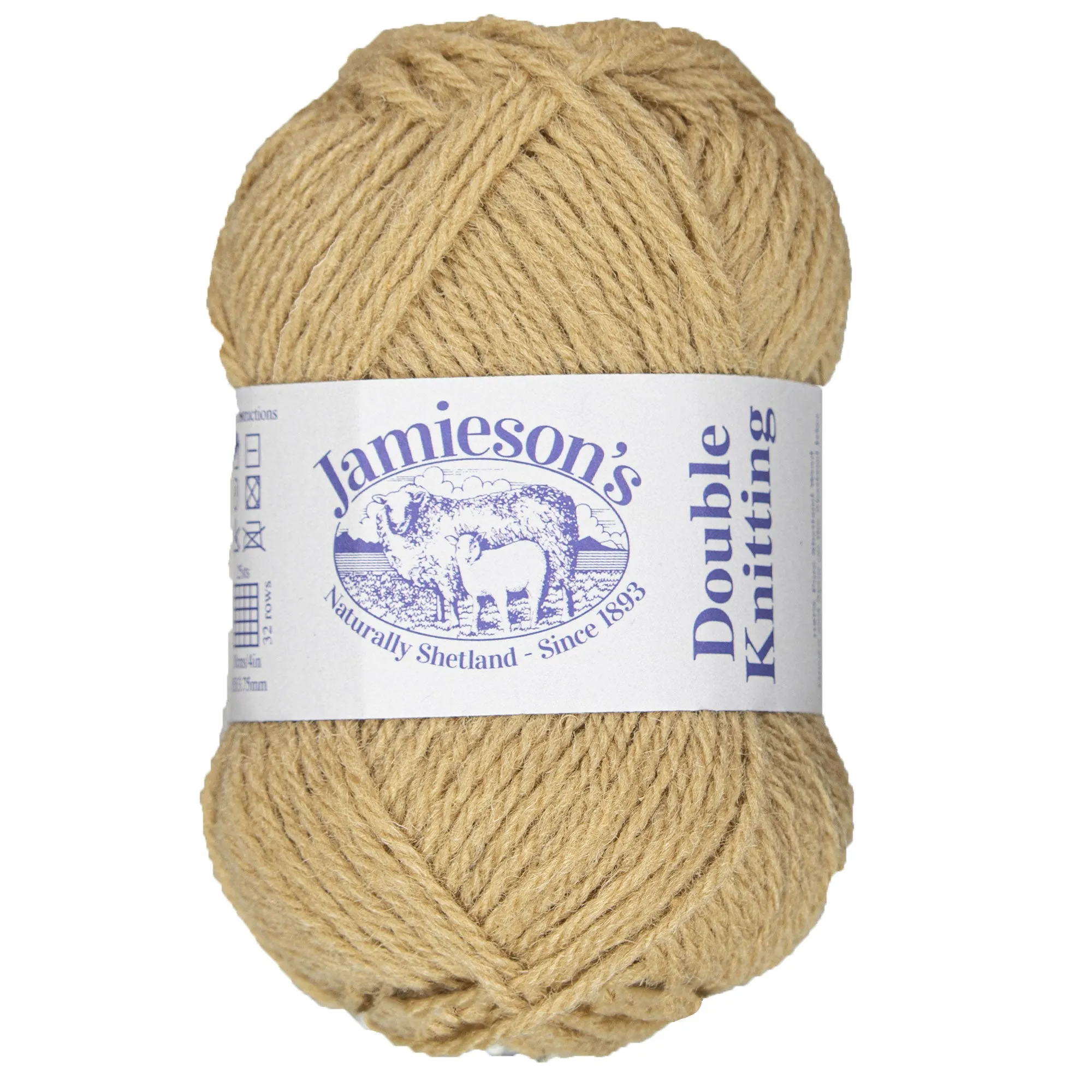 Jamieson's of Shetland Double Knitting Yarn - 342 Cashew