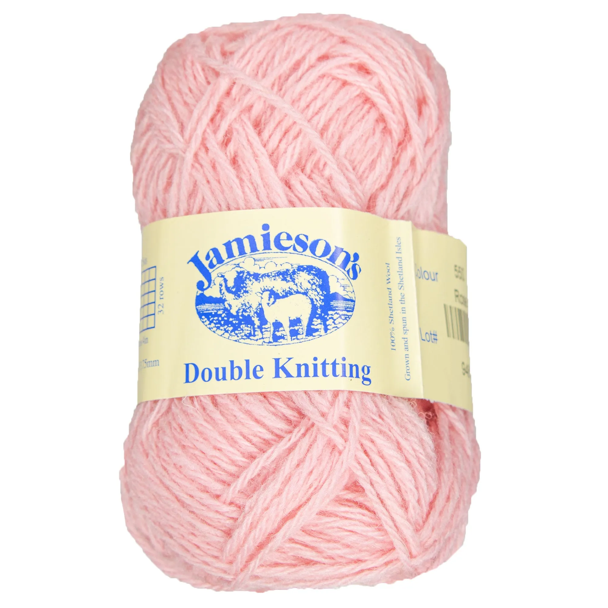 Jamieson's of Shetland Double Knitting Yarn - 550 Rose