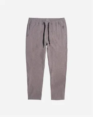 Lost Mens Elastic Waist Pants - Charcoal