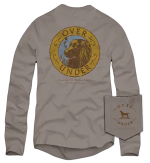 L/S Boykin Crest T-Shirt Driftwood