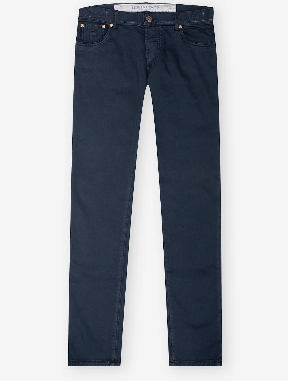 Luxury Denim Cashmere Jean Navy