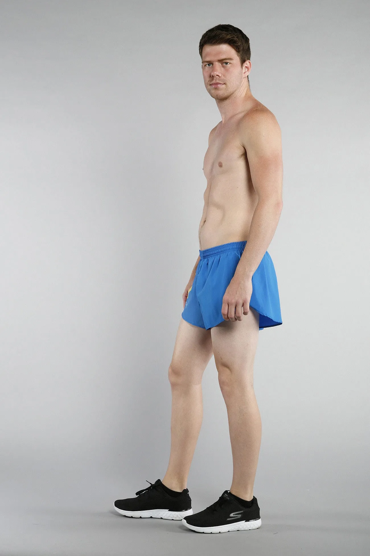 Men's 1" Elite Split Shorts- Delaware