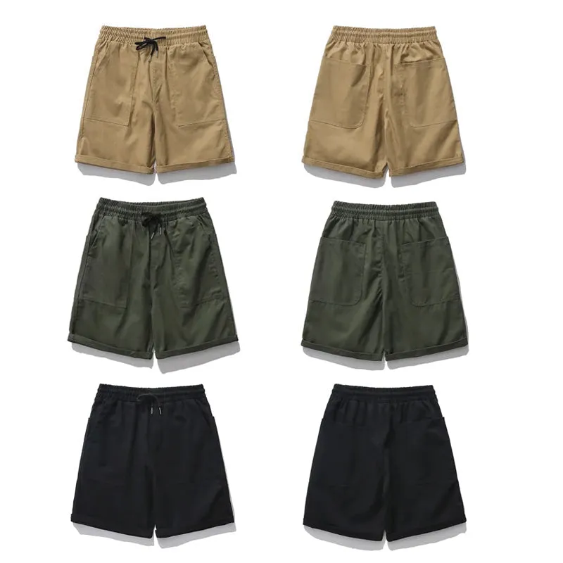 Men's lightweight cotton cargo shorts