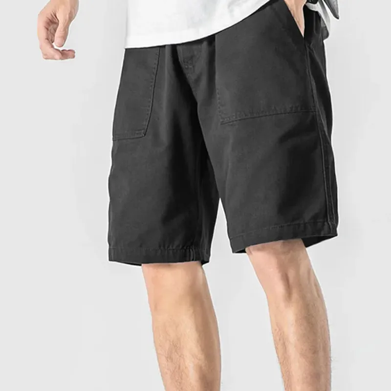 Men's lightweight cotton cargo shorts