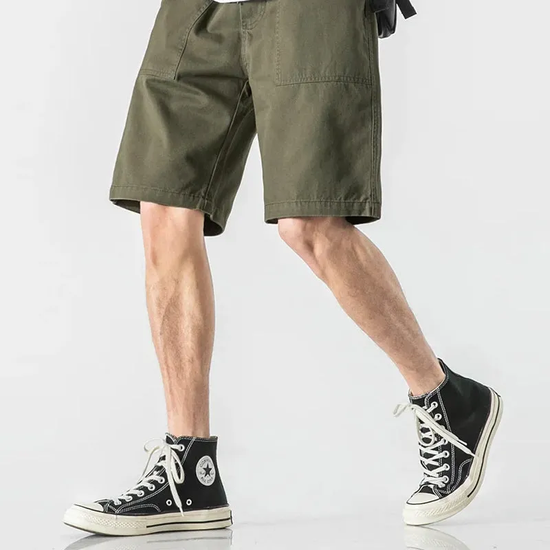 Men's lightweight cotton cargo shorts