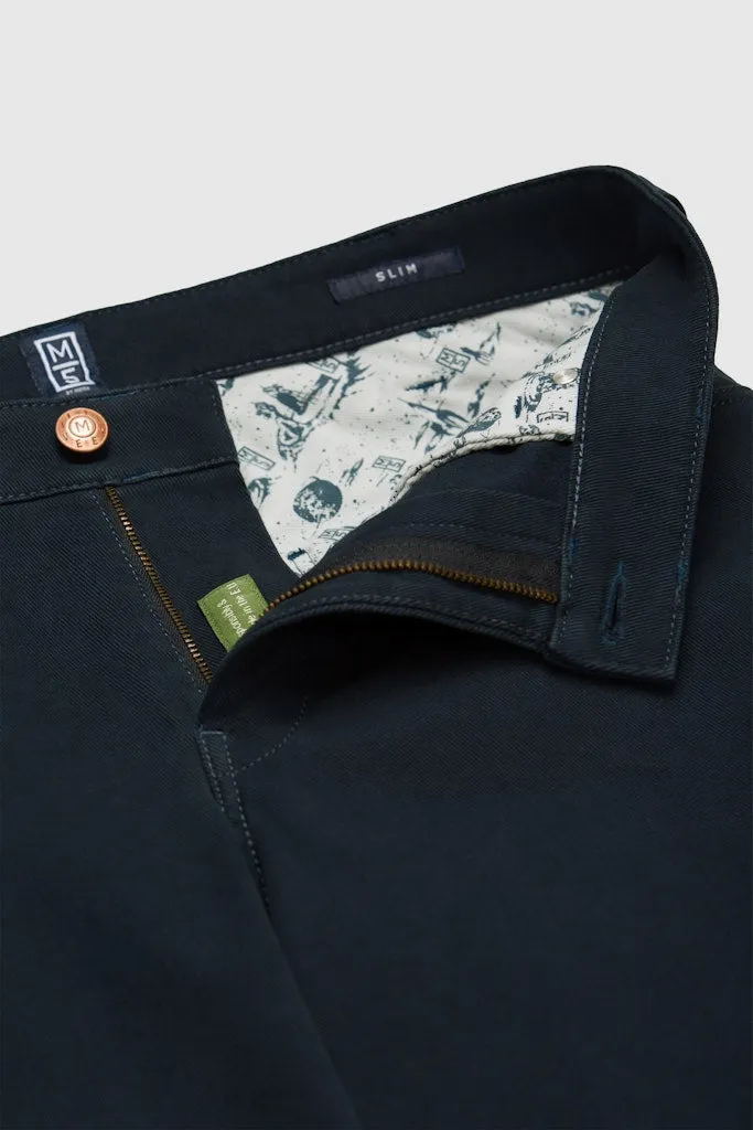 Meyer - Slim M5 Trousers, Navy