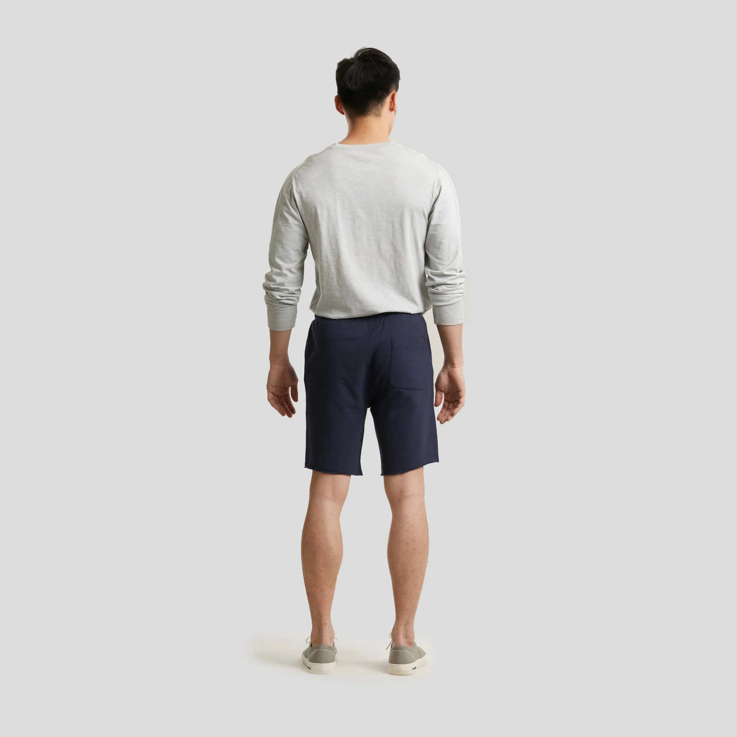 Momo Lightweight Terry Shorts - Navy