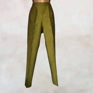 Monsoon Olive Green Women’s  Slim Fit Trousers. UK 12 US 8 EU 40