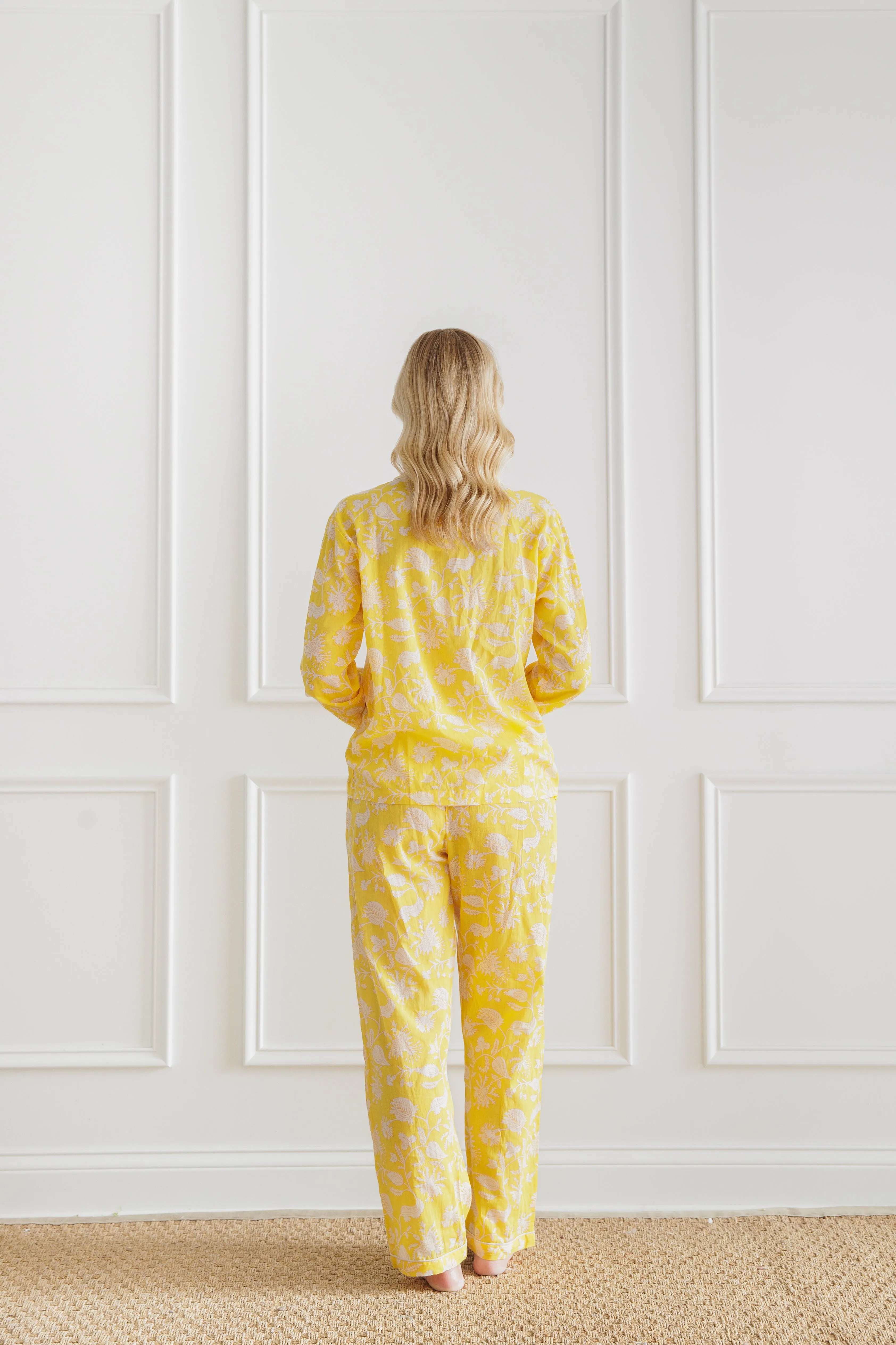 Morning Meadow Yellow Pajama Set