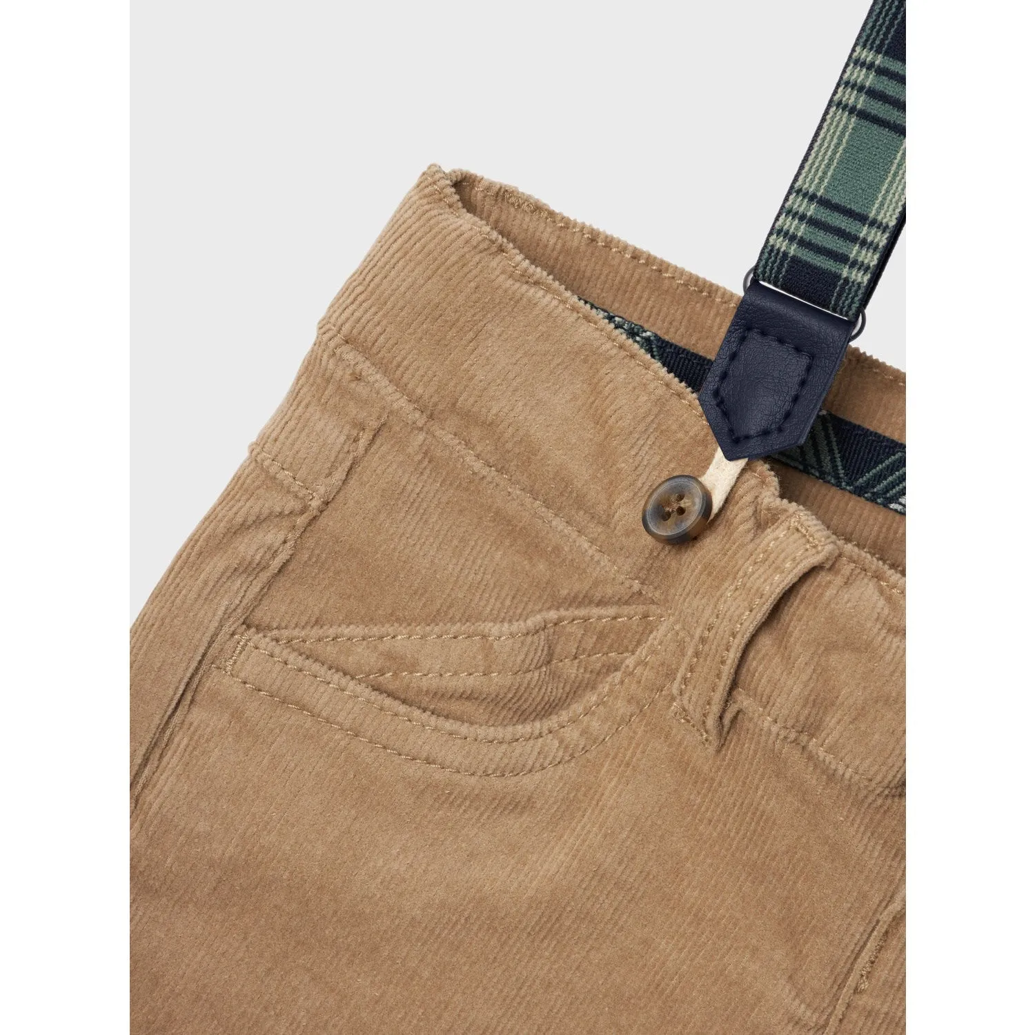 Name It Weathered Teak Ryan Slim Corduroy Pants