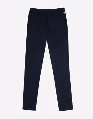 Navy Blue Chino Trousers