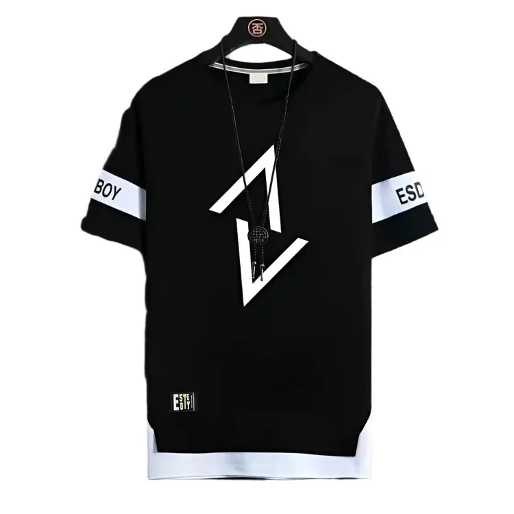 New Men's T Shirts Fashion Summer Short Sleeve Graphics Desing