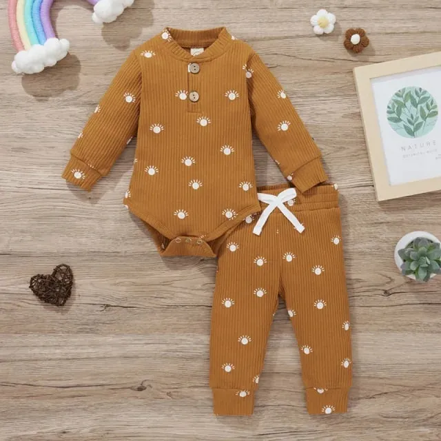 Newborn Baby Bodysuits   Elastic Pants