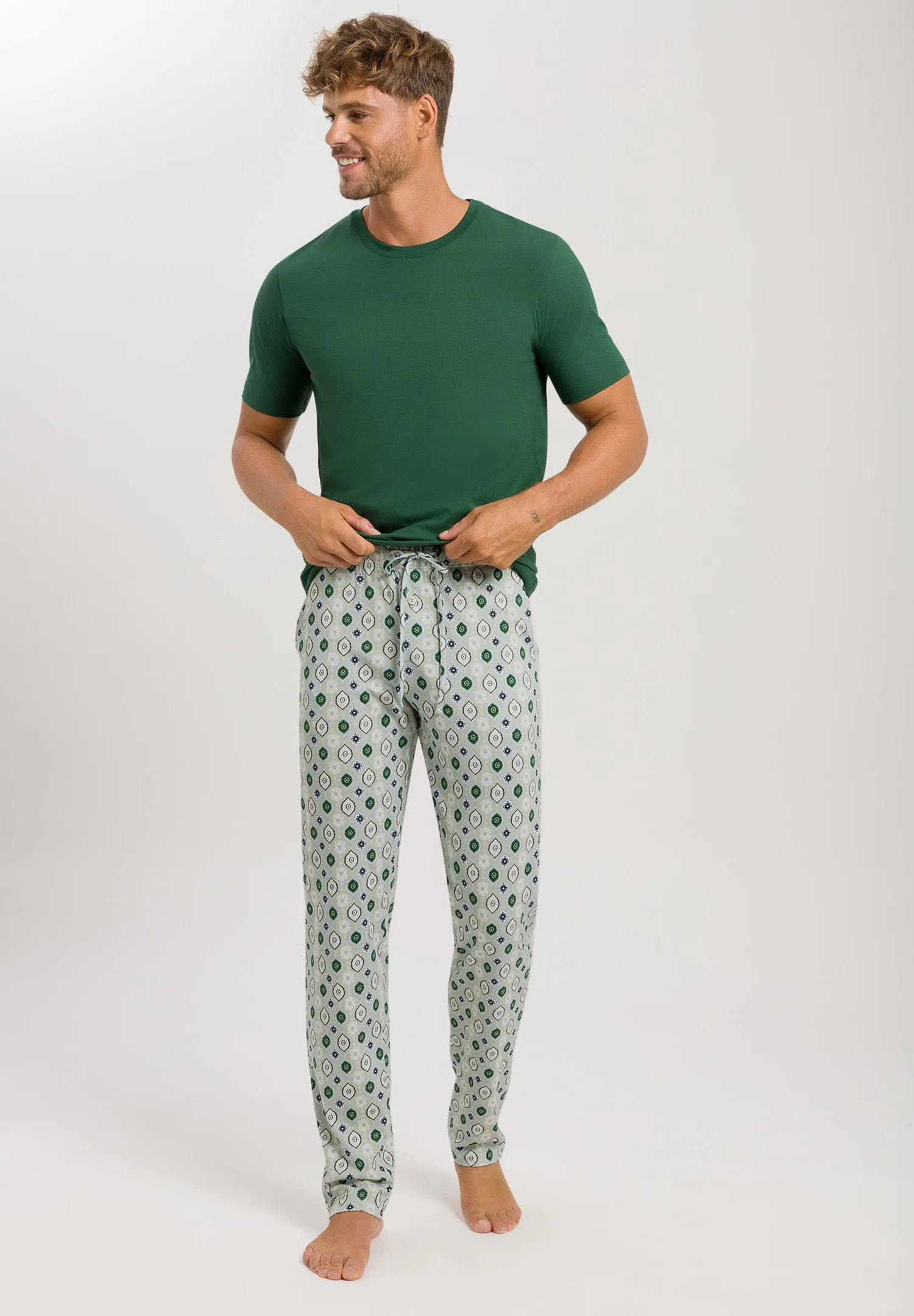 Night And Day Knit Lounge Pant | Floral Minimal 75216-1234