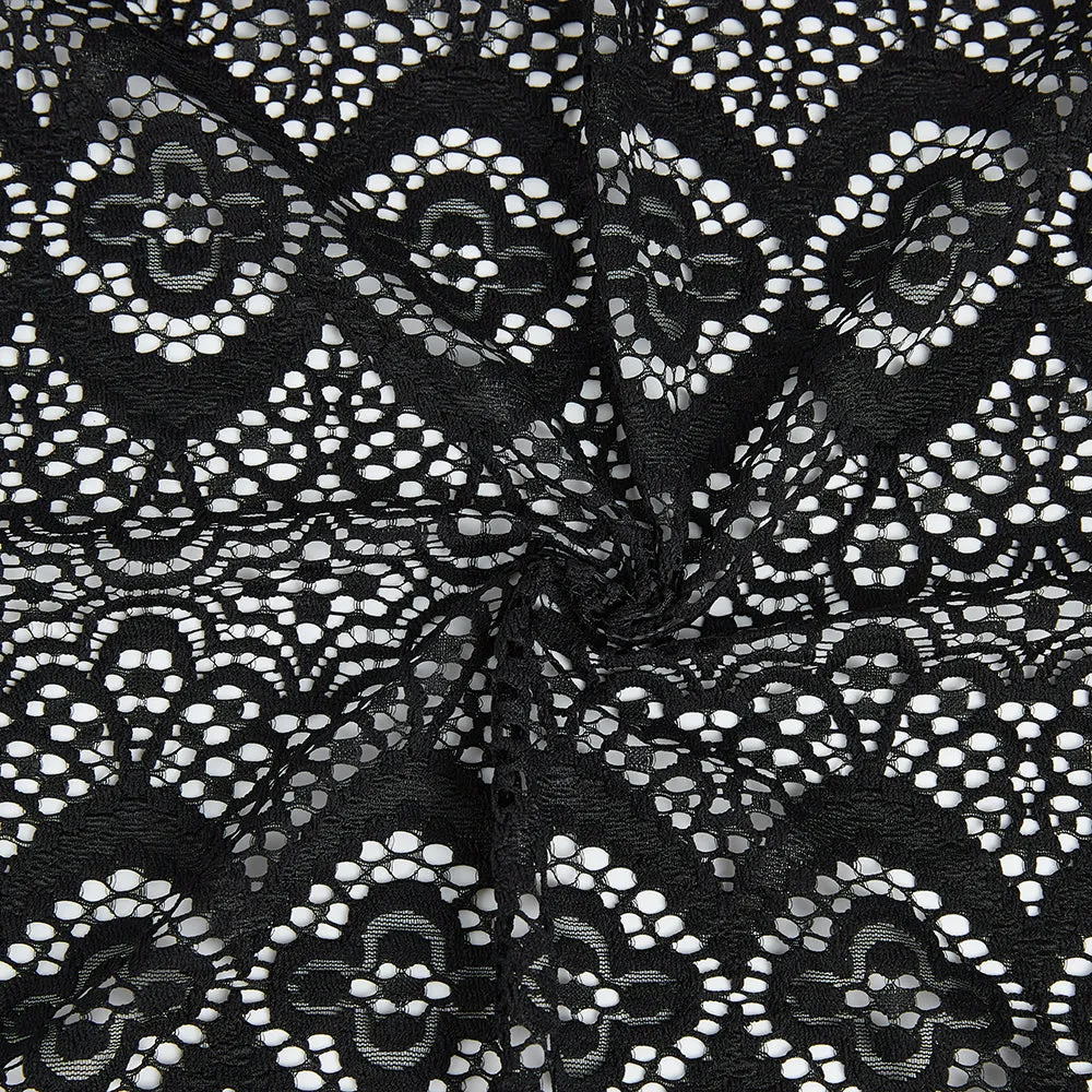 Nylon Spandex Lace Fabric