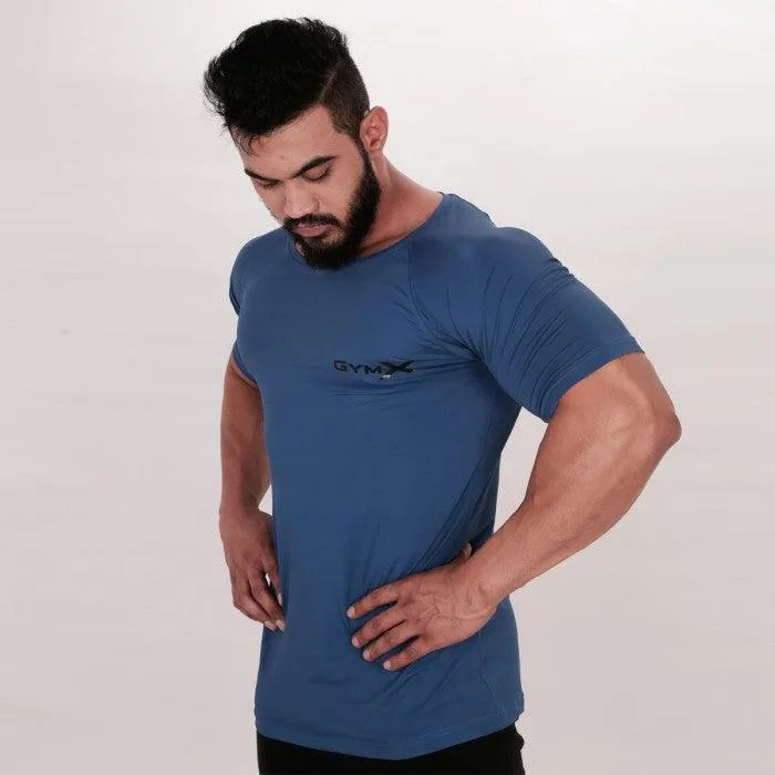 Ocean Blue Scoop Tee (Flex Dry Fit)- Sale