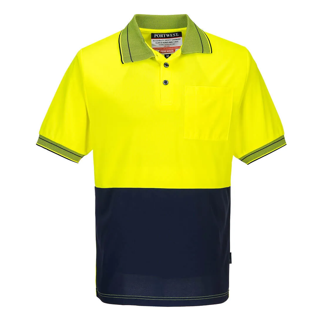 Portwest Hi-Vis Micro Mesh Polo Shirt S/S (MP110)