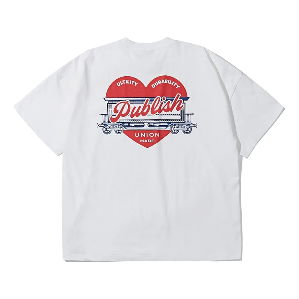 PUBLISH TIMELESS TEE-WHITE